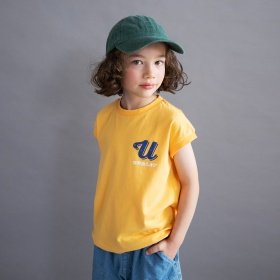 【WEB限定/DRC】アソートロゴフレンチスリーブトップス