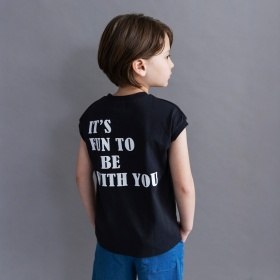 【WEB限定/DRC】アソートロゴフレンチスリーブトップス