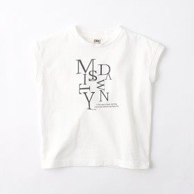 【WEB限定/DRC】アソートロゴフレンチスリーブトップス