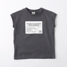 【WEB限定/DRC】アソートロゴフレンチスリーブトップス