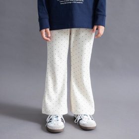 【WEB限定/DRC】リブフレアパンツ