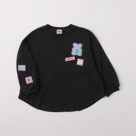 【WEB限定/DRC】ワッペン長袖Tシャツ