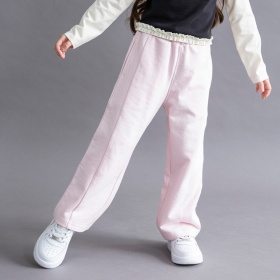 【WEB限定/DRC】ストレート裏毛ロングパンツ
