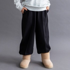 【WEB限定/DRC】センタープレス裏毛ロングパンツ