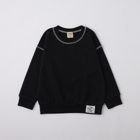 【WEB限定/DRC/裏起毛】配色ステッチトレーナー