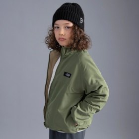 【WEB限定/DRC】ナイロン×フリースリバーシブルジャケット