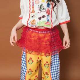 【WEB限定/りぃー×branshesコラボ】チュールフリル