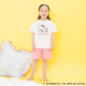 【WEB限定/DRC/サンリオキャラクターズ】半袖ルームウェア・こども