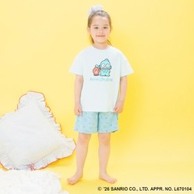 【WEB限定/DRC/サンリオキャラクターズ】半袖ルームウェア・こども
