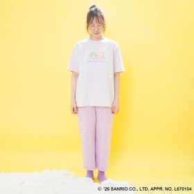 【WEB限定/DRC/サンリオキャラクターズ】半袖ルームウェア・おとな