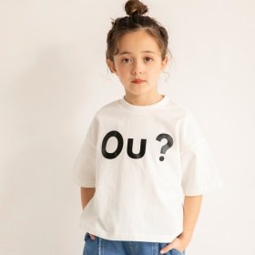 【Ou? by EDWIN】Ou?BIGロゴ半袖Ｔシャツ