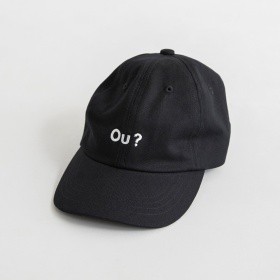 【Ou? by EDWIN】Ou?ロゴ刺繍入りキャップ_