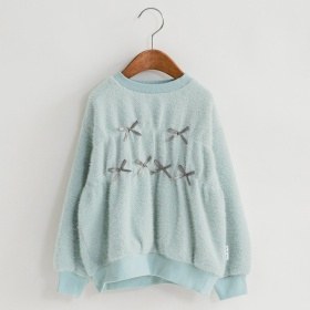 【Ou? by EDWIN】リボンモチーフトレーナー_