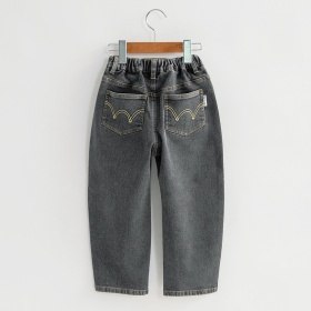 【Ou? by EDWIN】裏起毛デニムパンツ_