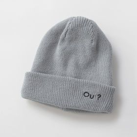 【Ou? by EDWIN】刺しゅうロゴ入りニット帽_