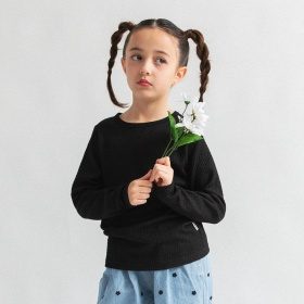 【Ou? by EDWIN】ぽこぽこ長袖Tシャツ