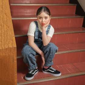 【Ou? by EDWIN】デニムサロペット