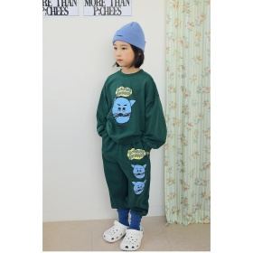 【ピーチーズ】ジュニア キャラクタービックプリント スウェットパンツ