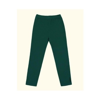 【ピーチーズ】ジュニア 裾刺しゅう 濃色レギンス/レギパン