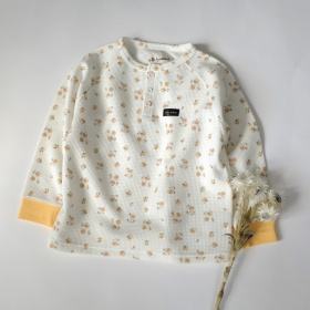 ヘンリーネック サーマル長袖Tシャツ