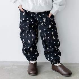 【2点15%対象】【aBity select./アビティセレクト】迷彩・小花柄カーゴロングパンツ
