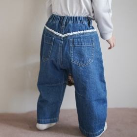 【2点15%対象】【aBity select./アビティセレクト】バレルレッグデニムロングパンツ