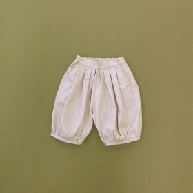 【aBity select./アビティセレクト】タックバルーンハーフパンツ