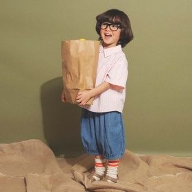 【aBity select./アビティセレクト】タックバルーンハーフパンツ