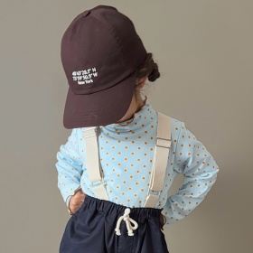 【りぃー×aBity selectコラボ】配色メロウドット柄長袖Tシャツ