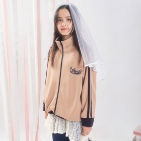 【予約商品】【MELLOW-LY】トラックジャケット