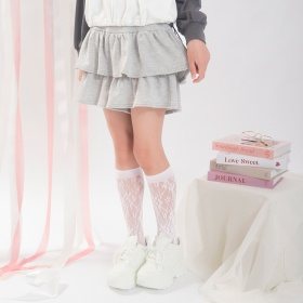 【予約商品】【MELLOW-LY】裏毛フリルスカパン