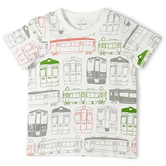 skeegee×阪急電車車両総柄Tシャツ