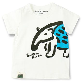 skeegee×上野動物園アリクイTシャツ