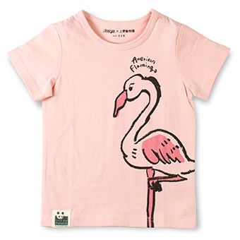 skeegee×上野動物園フラミンゴTシャツ