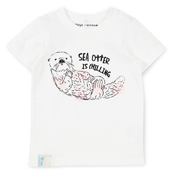 skeegee×鳥羽水族館ラッコTシャツ