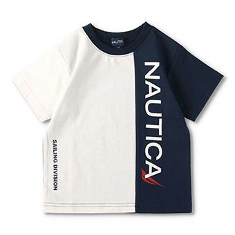【NAUTICA/ノーティカ】切換えロゴTシャツ