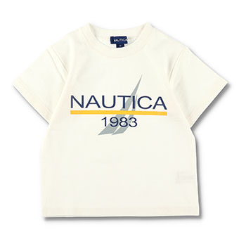 【NAUTICA/ノーティカ】アイコン＆ロゴプリントTシャツ