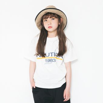 【NAUTICA/ノーティカ】アイコン＆ロゴプリントTシャツ