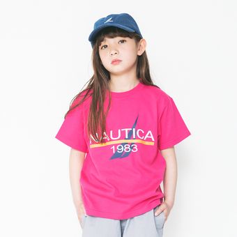 【NAUTICA/ノーティカ】アイコン＆ロゴプリントTシャツ