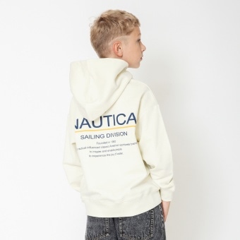 【NAUTICA/ノーティカ】バックロゴ裏毛パーカー