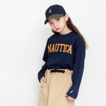 【NAUTICA/ノーティカ】フットボール長袖Tシャツ