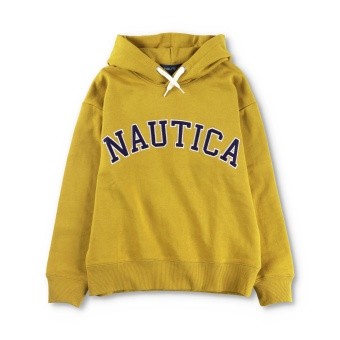 【NAUTICA/ノーティカ】アップリケロゴ裏毛パーカー