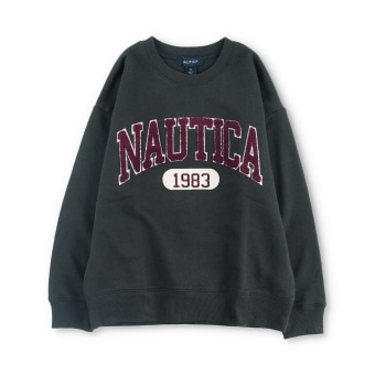 【NAUTICA/ノーティカ】サガラ刺繍カレッジロゴトレーナー