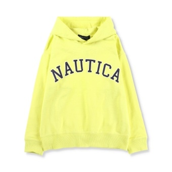 【NAUTICA/ノーティカ】アップリケロゴミニ裏毛パーカー