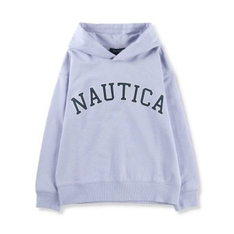 【NAUTICA/ノーティカ】アップリケロゴミニ裏毛パーカー