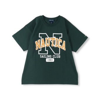 【NAUTICA/ノーティカ】Nカレッジロゴ半袖Tシャツ