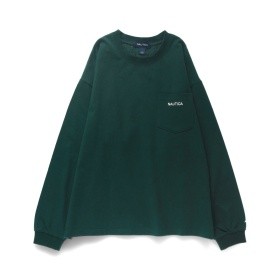 【NAUTICA/ノーティカ】ポケット付長袖Tシャツ