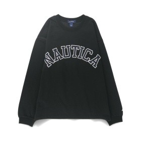 【NAUTICA/ノーティカ】ロゴアップリケ長袖Tシャツ25SS