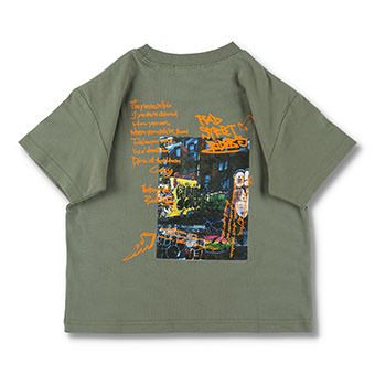 バックグラフィック半袖Tシャツ