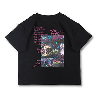 バックグラフィック半袖Tシャツ